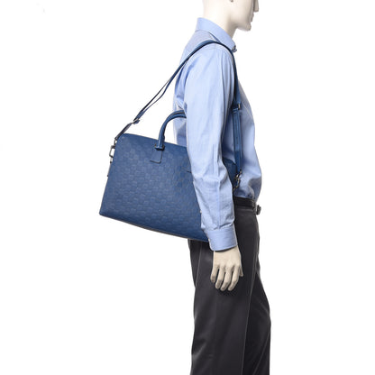 Louis Vuitton Damier Infini Porte-Documents Jour Neptune 2 of 12