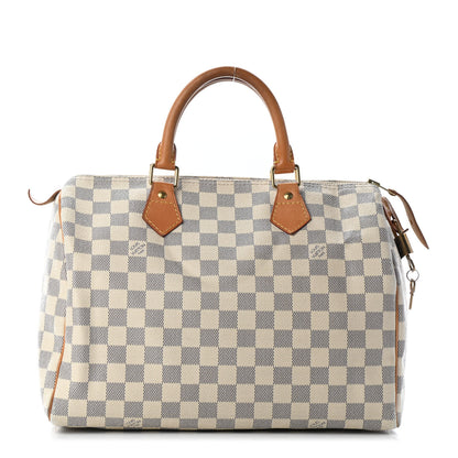 Louis Vuitton Damier Azur Speedy 30 1 of 10