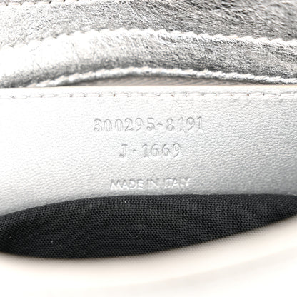 Balenciaga Laminated Agneau Classic Silver Hardware Mini City Silver 7 of 10