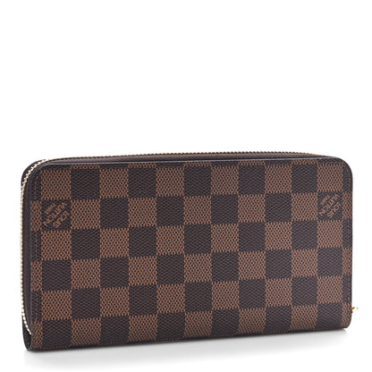 Louis Vuitton Damier Ebene Zippy Wallet 3 of 9