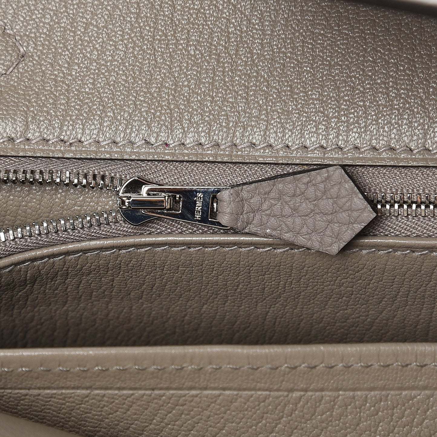 Togo Birkin 30 Gris Asphalte