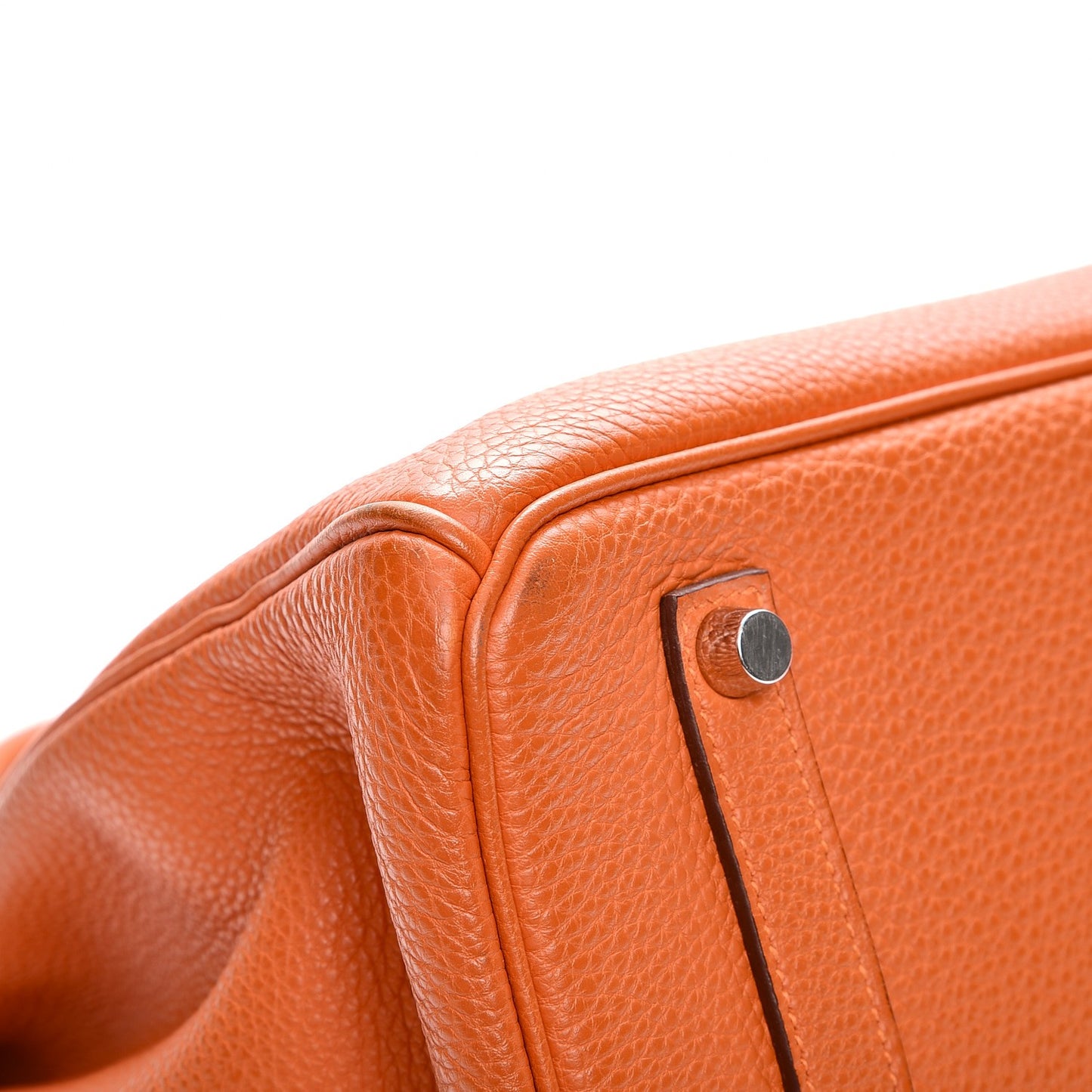 Togo Birkin 35 Orange