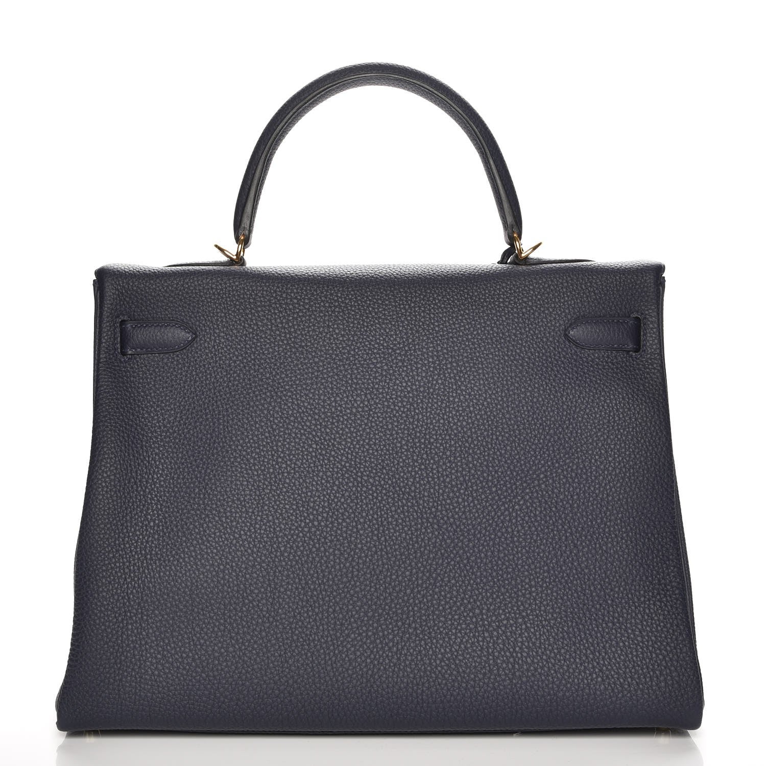 Hermes Togo Kelly Retourne 35 Bleu Nuit 5 of 34