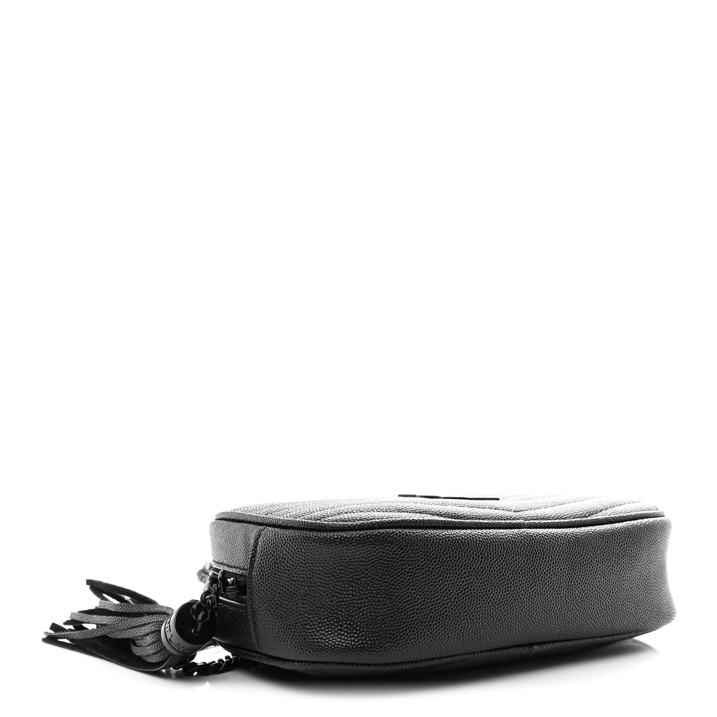 Grain De Poudre Matelasse Monochrome Monogram Mini Lou Camera Bag Black