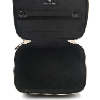 Chanel Lambskin Quilted Jewelry Case Black 5 of 10