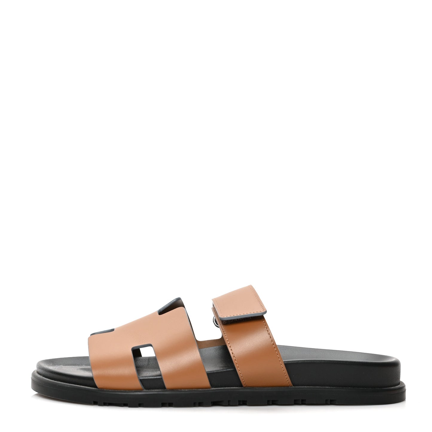 Calfskin Mens Chypre Sandals 42 Naturel