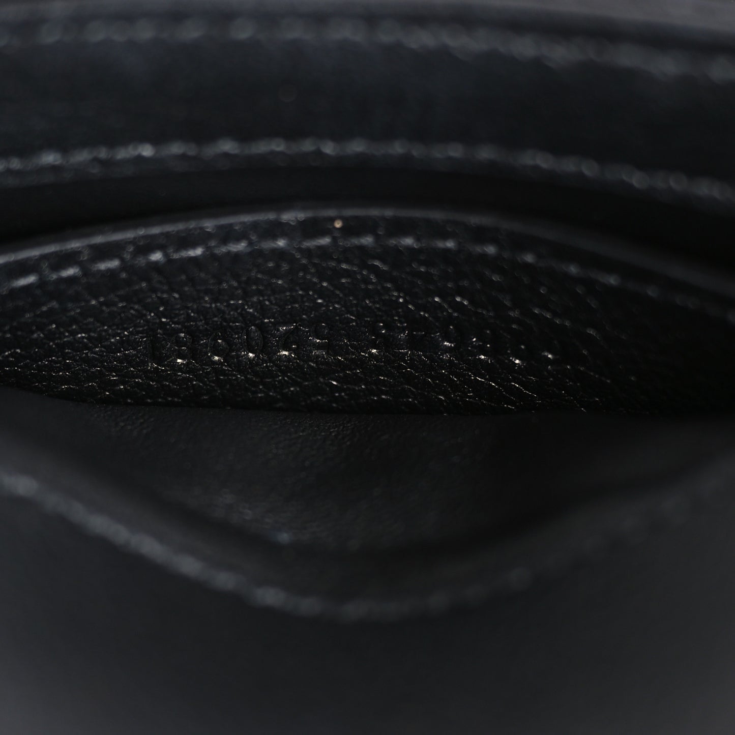 Roxy Calfskin Web Mini Blondie Shoulder Bag Black
