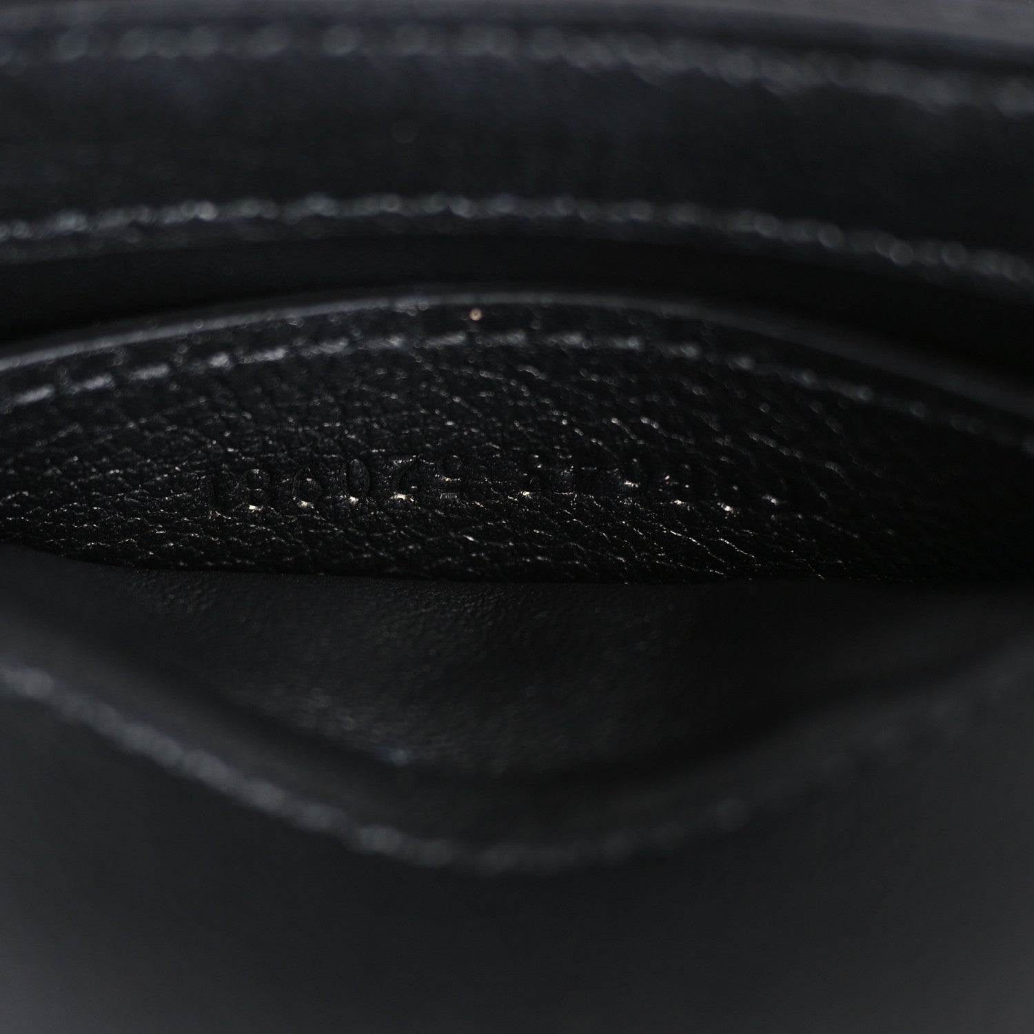 Gucci Roxy Calfskin Web Mini Blondie Shoulder Bag Black 7 of 9