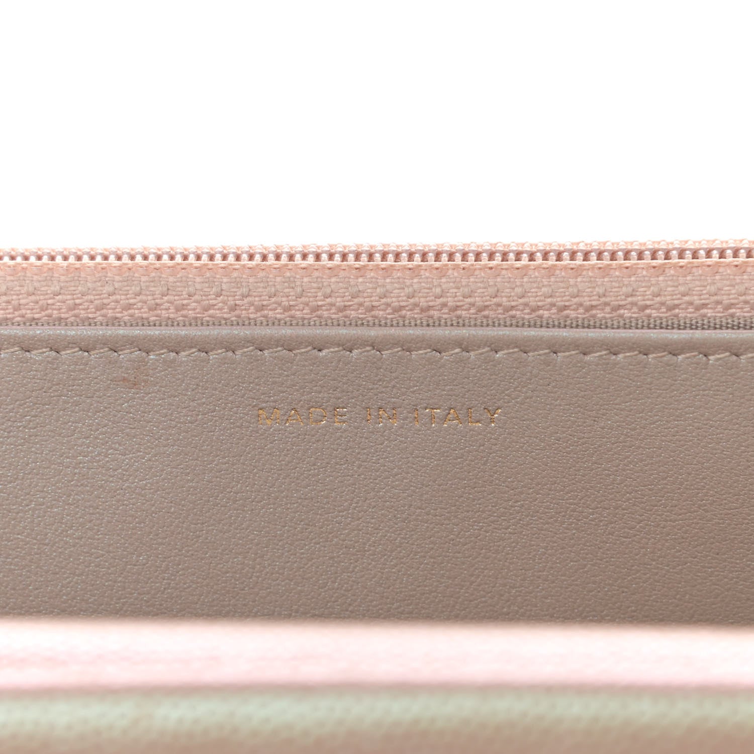 Chanel Iridescent Caviar Quilted Wallet On Chain WOC Beige 7 of 23