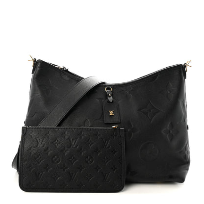 Louis Vuitton Empreinte Monogram Giant Carryall MM Black 3 of 10