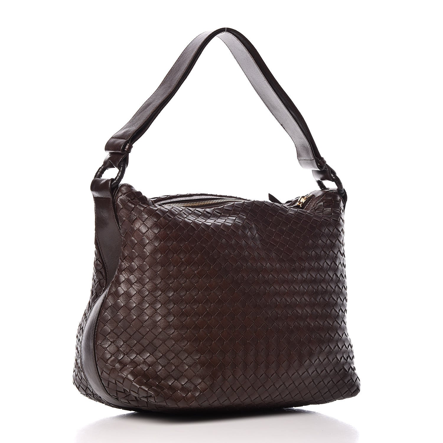 Bottega Veneta Nappa Intrecciato Hobo Ebano 3 of 11