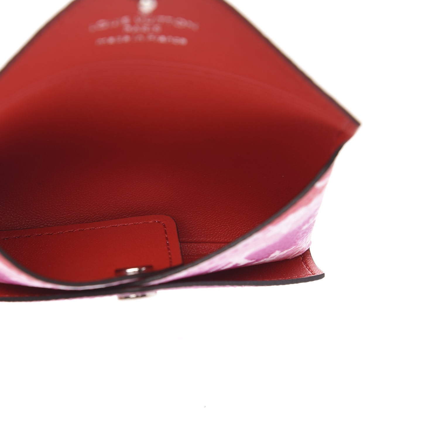 Louis Vuitton Monogram Escale Small Kirigami Pochette Insert Red 5 of 6