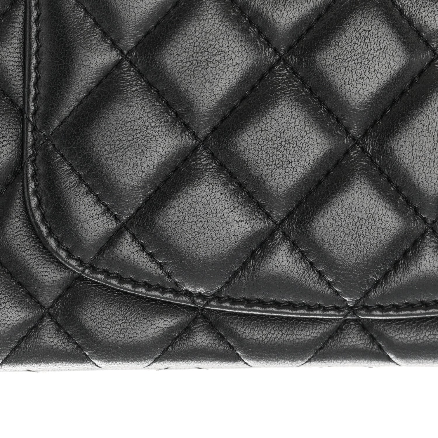 Chanel Lambskin Quilted Mini Rectangular Flap Black 13 of 13