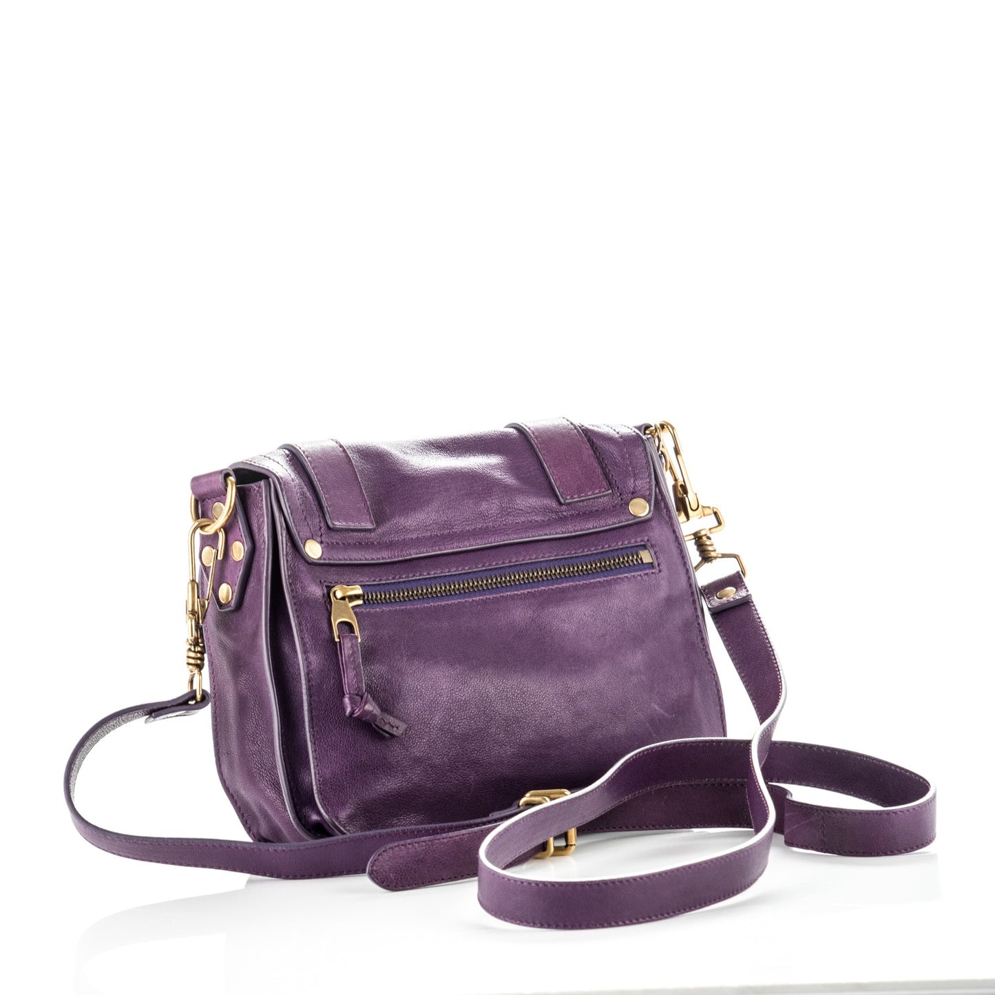 Lambskin PS1 Mini Pouch Messenger Bag Veruca Salt
