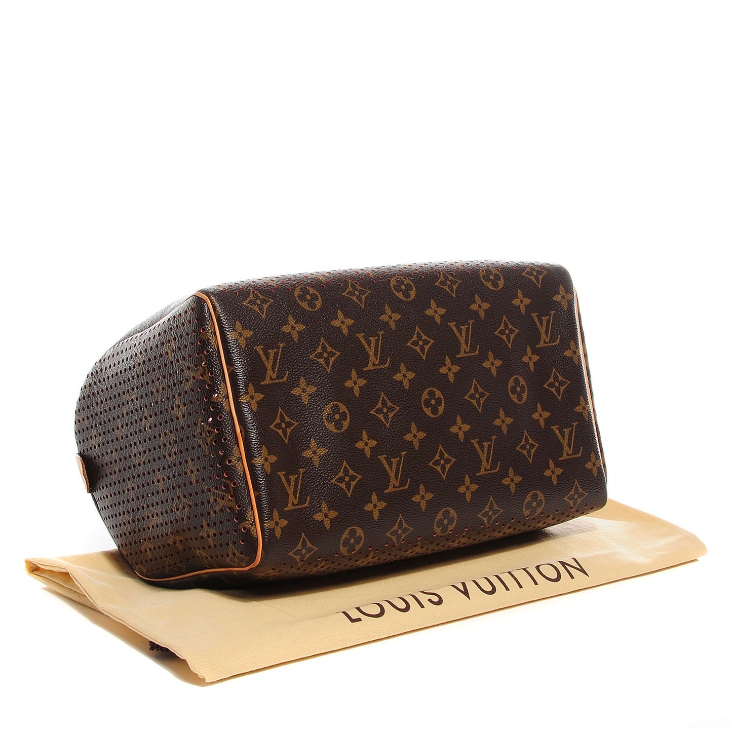 Monogram Perforated Speedy 30 Orange