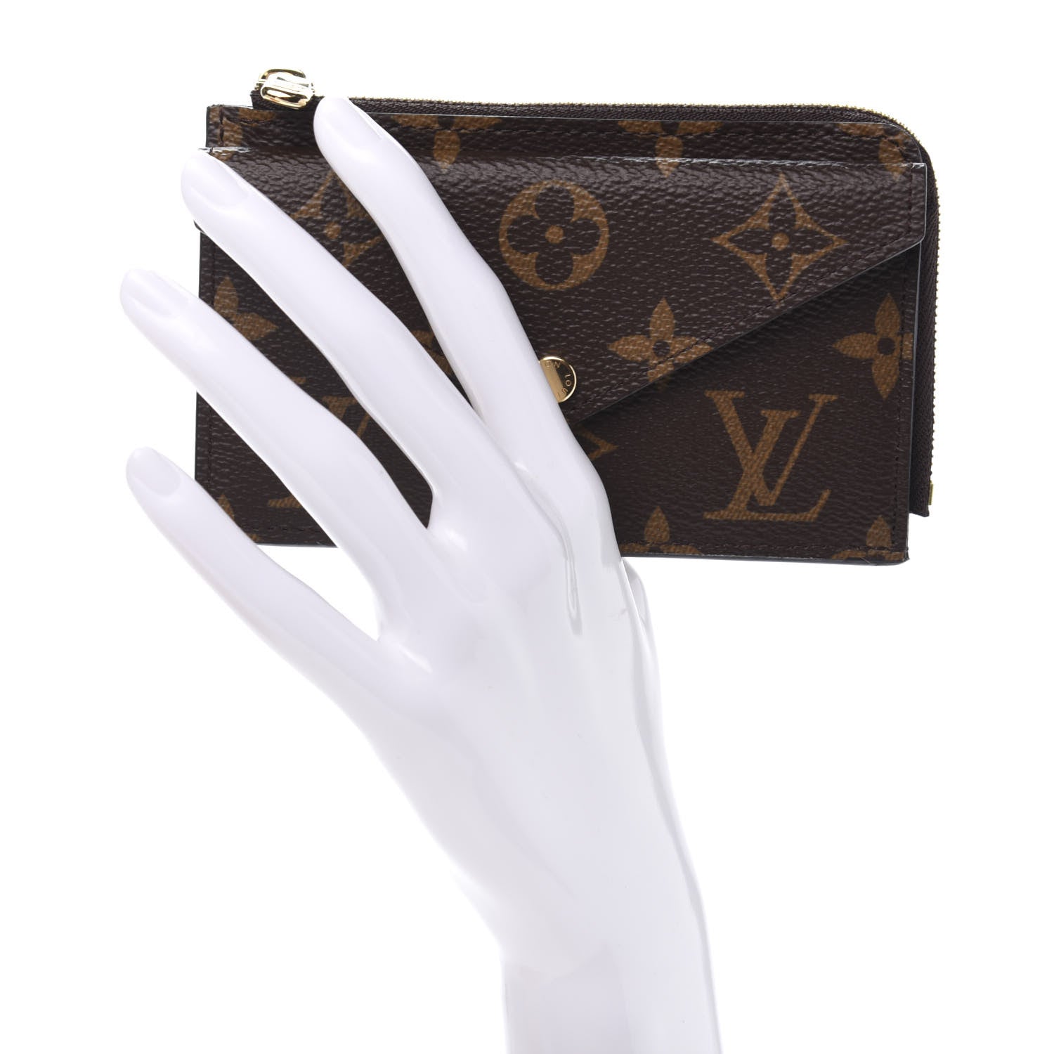 Louis Vuitton Monogram Recto Verso Card Holder Black 2 of 7