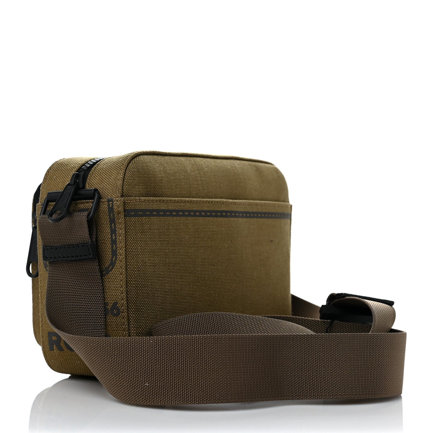 Canvas Paddy Horseferry Logo Crossbody Bag Moss Green