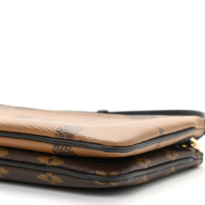 Louis Vuitton Reverse Monogram Giant Double Zip Pochette 5 of 9