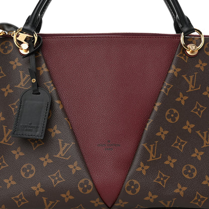 Louis Vuitton Monogram V Tote MM Bordeaux 7 of 9