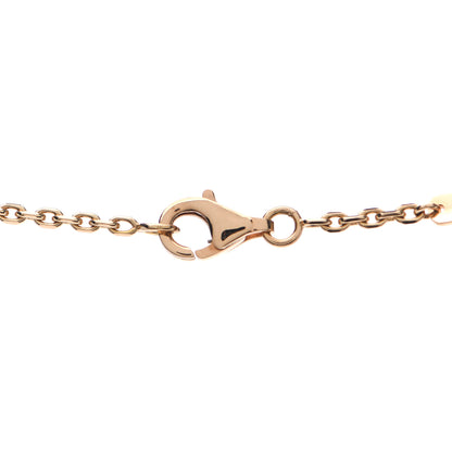 Van Cleef & Arpels 18K Rose Gold Mother of Pearl Magic Alhambra Pendant Necklace 4 of 6