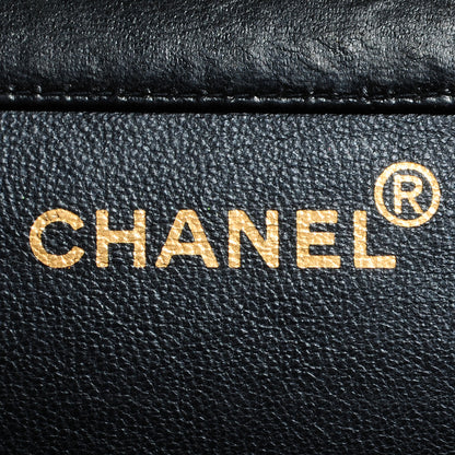 Chanel Patent Quilted Jumbo Double Sided Flap Black 5 of 8