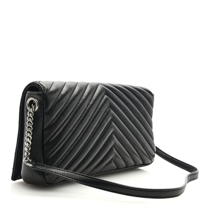 Saint Laurent Lambskin Monogram Kate 99 Baguette Bag Black 2 of 7