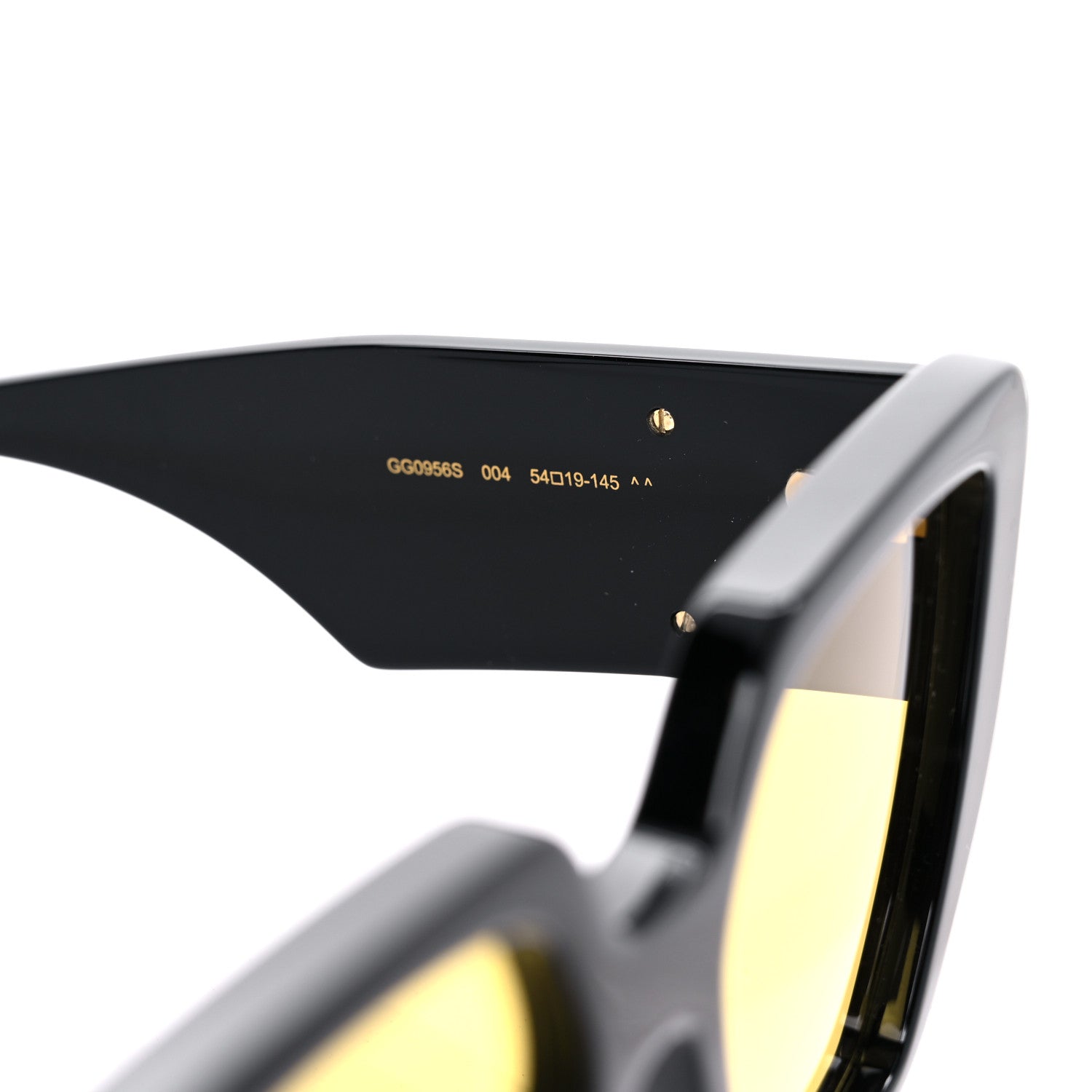 Gucci Acetate Square Frame Sunglasses GG0956S Black 6 of 8