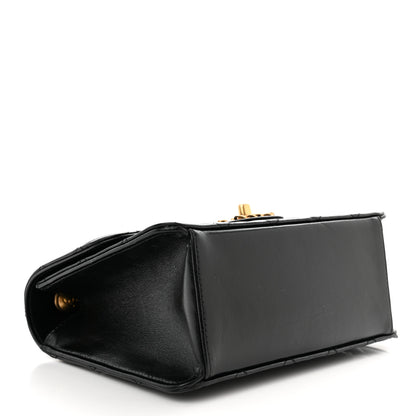 Chanel Shiny Lambskin Quilted Mini Flap Black 4 of 12