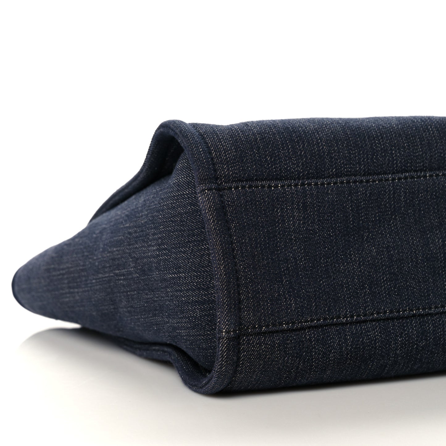 Denim Small Deauville Tote Dark Blue