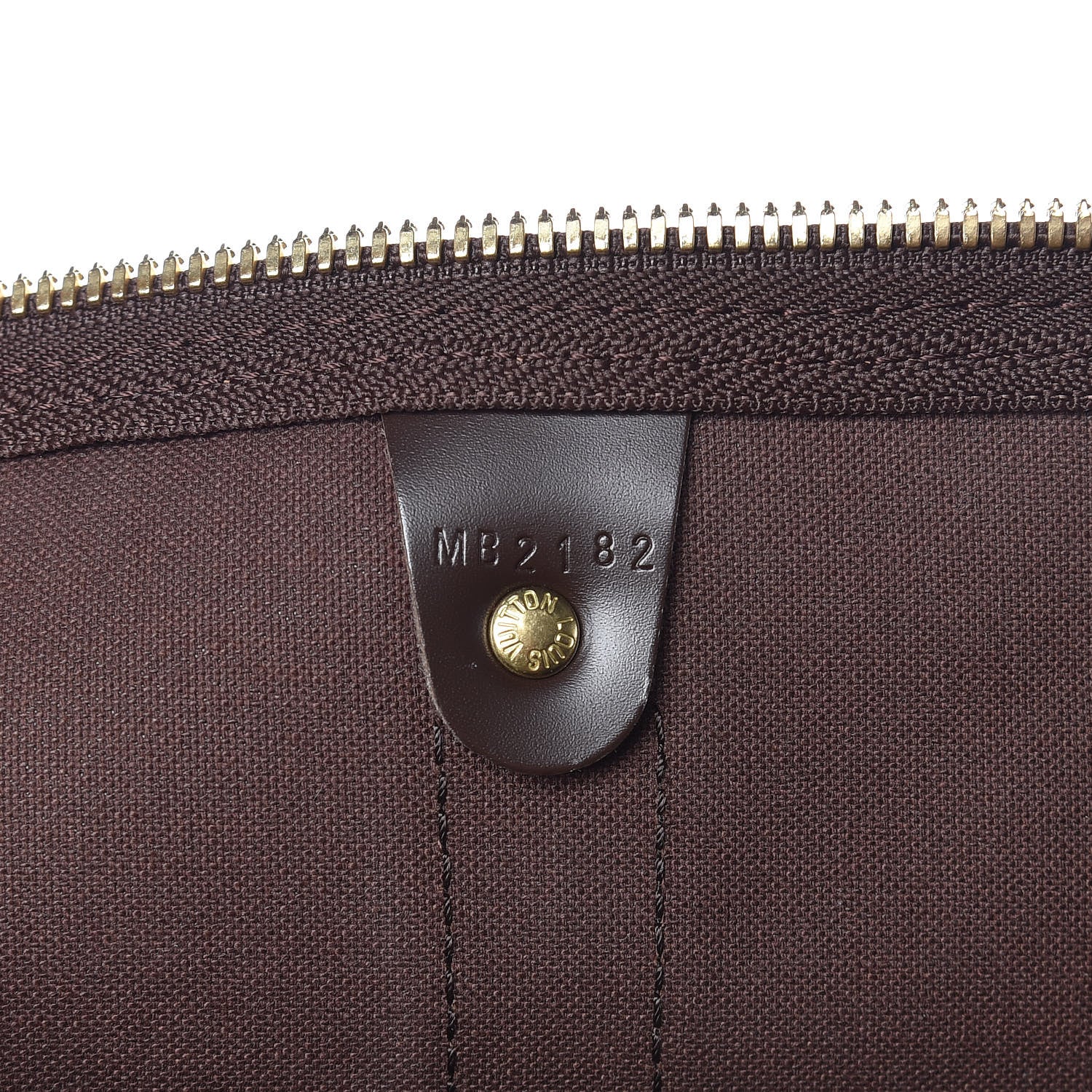 Louis Vuitton Damier Ebene Keepall Bandouliere 55 7 of 9