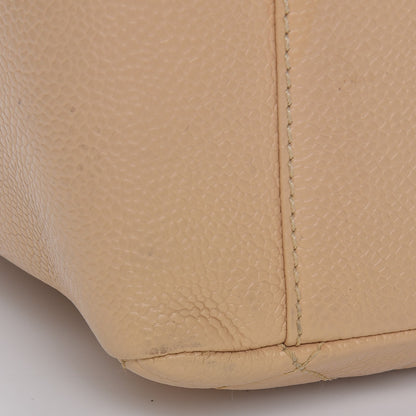 Chanel Caviar Quilted Grand Shopping Tote GST Beige Clair 11 of 12
