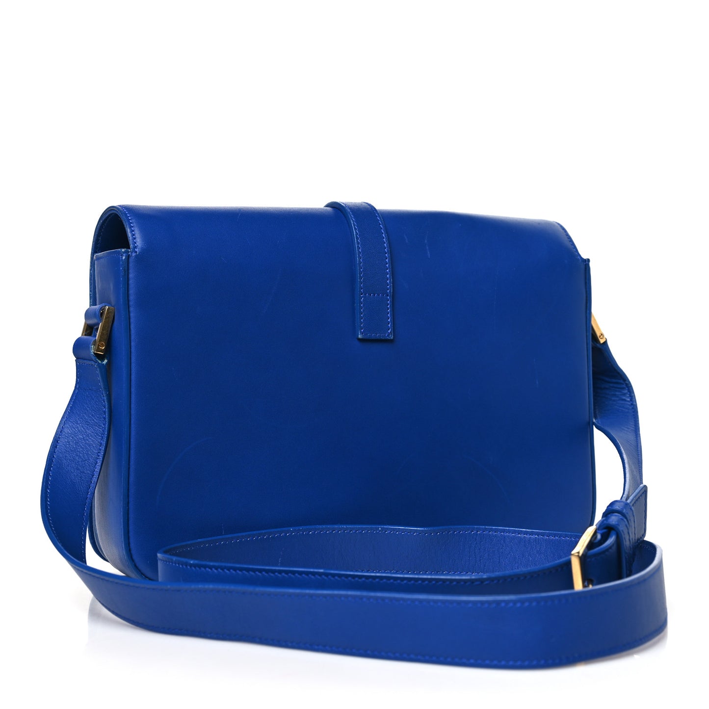 Smooth Calfskin Medium Classic Monogram Universite Bag Royal Blue