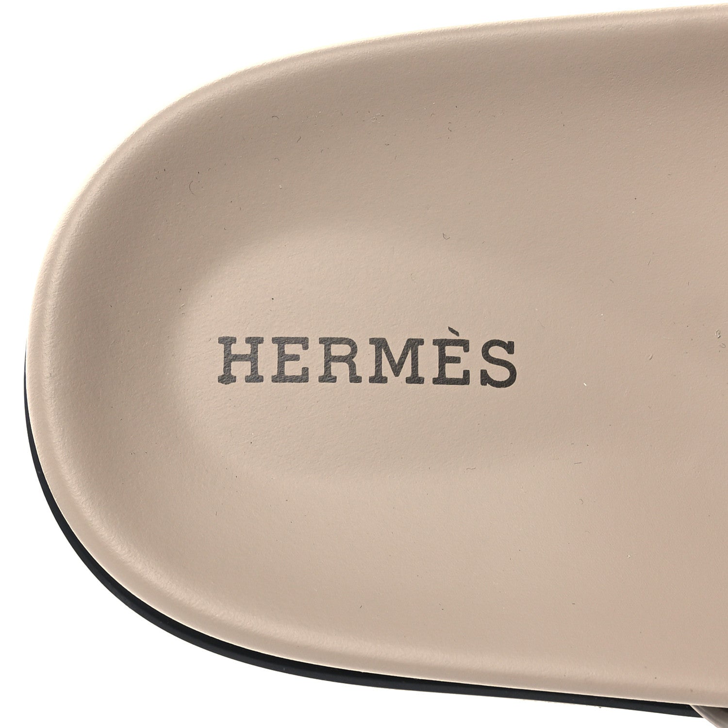 Hermes Calfskin Womens Chypre Sandals 39 Beige Mastic 8 of 8