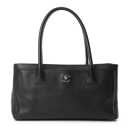 Chanel Calfskin Small Cerf Executive Shopper Tote Black 1 of 11