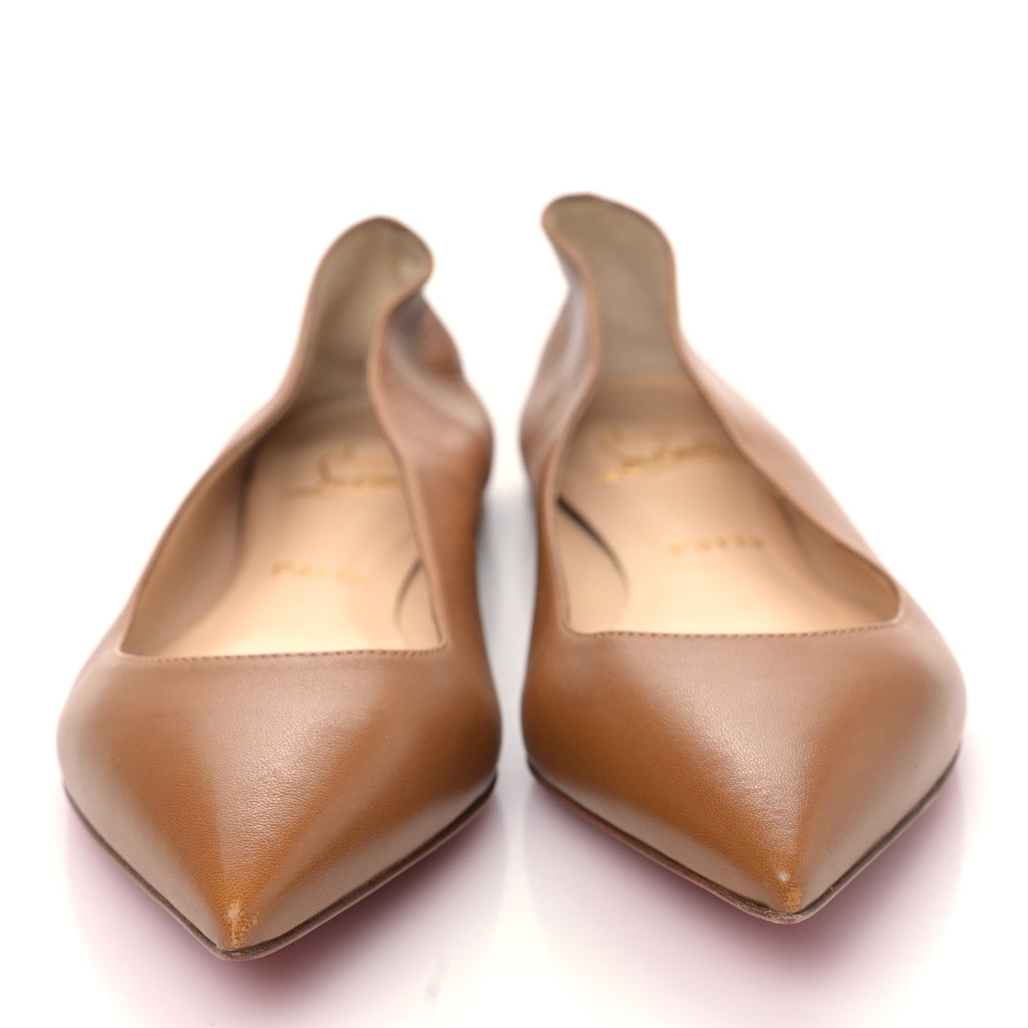 Nappa Eloise Flats 38.5 Cuoio