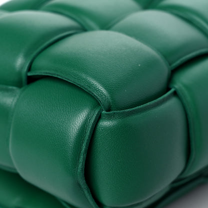 Bottega Veneta Nappa Maxi Intreccio Padded Cassette Crossbody Bag Racing Green 9 of 15