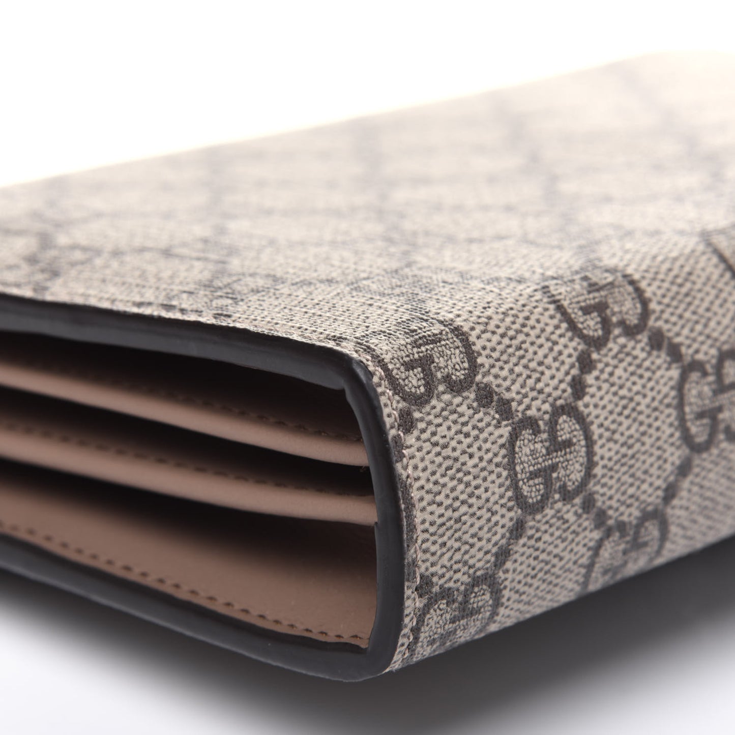 GG Supreme Monogram Mini Dionysus Chain Wallet Beige Taupe