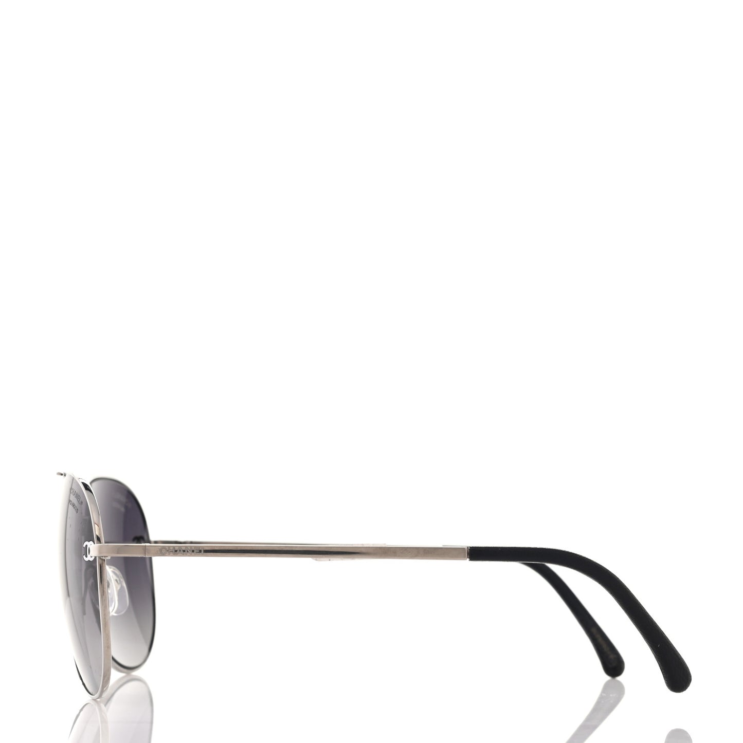 Metal Polarized Aviator CC Sunglasses 4189-T-Q Gold