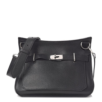 Hermes Taurillon Clemence Jypsiere 31 Black 1 of 11