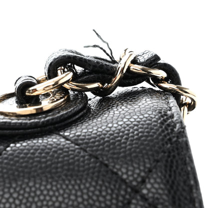Chanel Caviar Quilted Large Business Affinity Flap Black 11 of 12