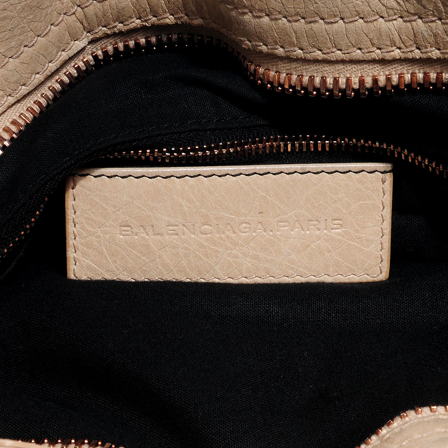 Agneau Giant 21 Rose Gold Hardware Velo Praline