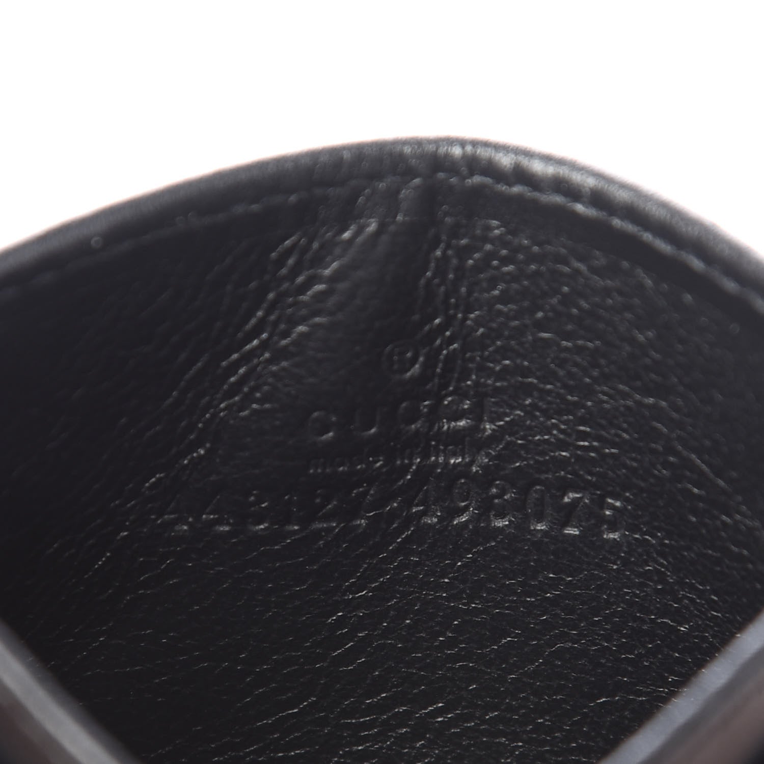 Gucci Calfskin Matelasse GG Marmont Card Holder Black 6 of 6