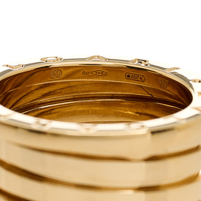 Bulgari 18K Rose Gold B.Zero1 Four-Band Ring 59 8.75 7 of 9