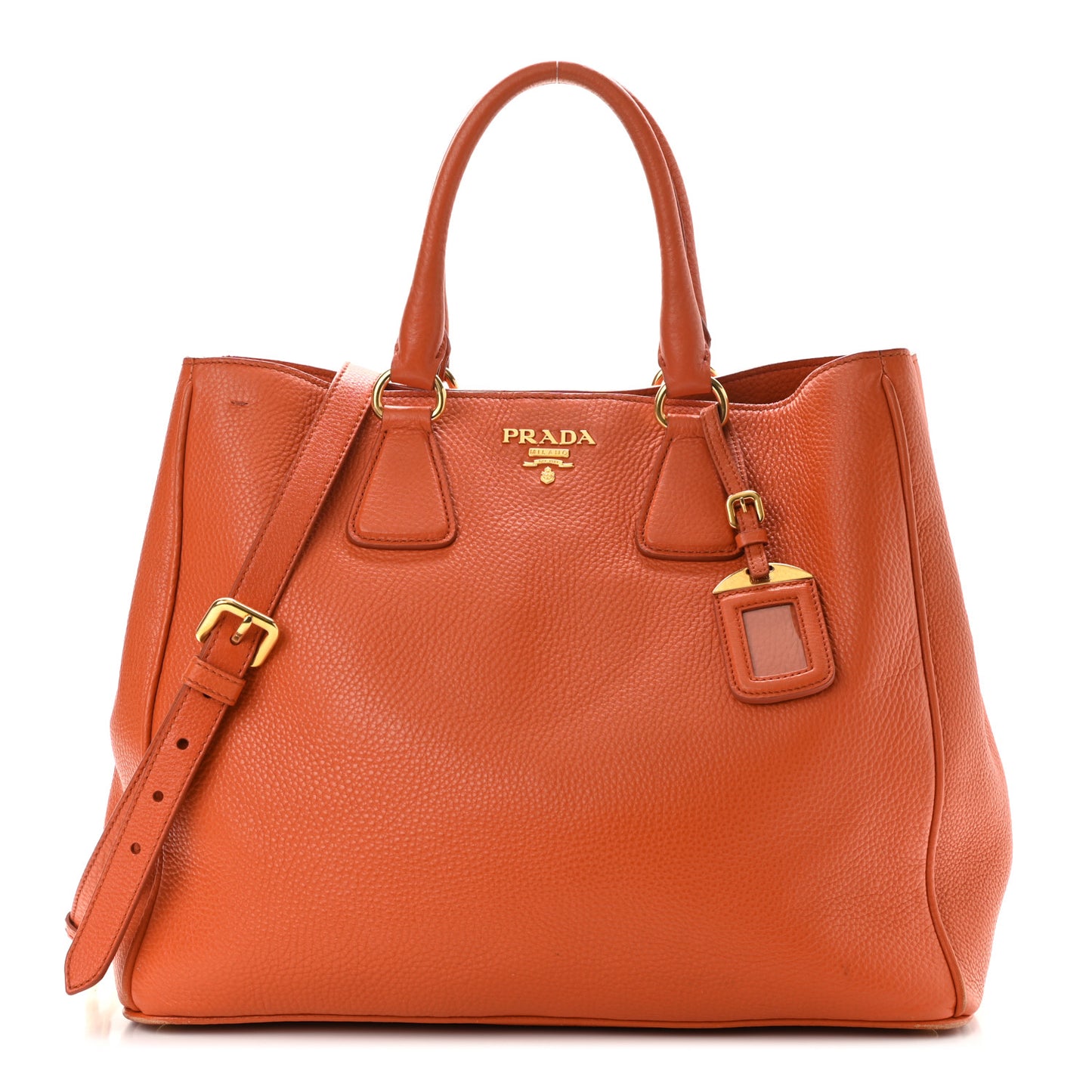 Vitello Daino Tote Papaya