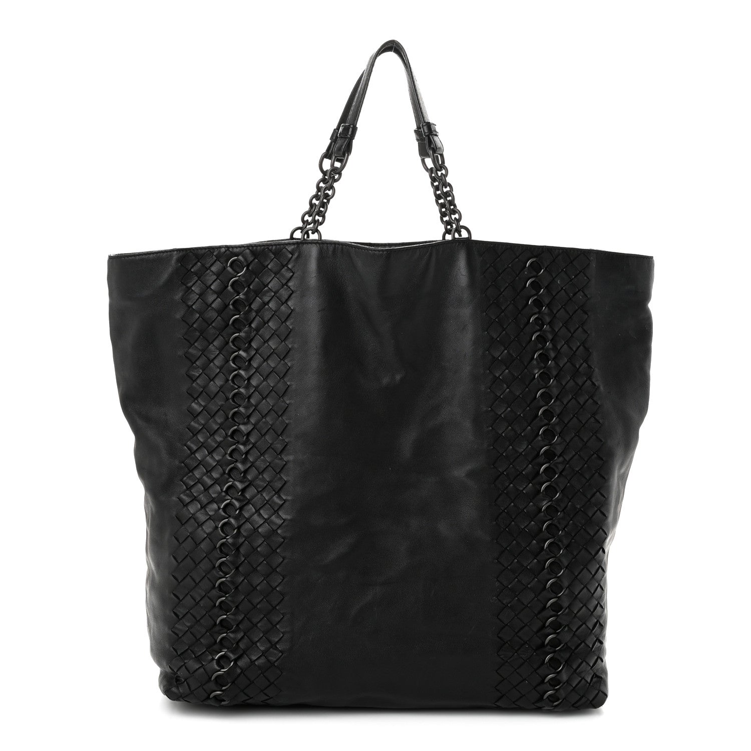Bottega Veneta Nappa Intrecciato Tote Black 1 of 12