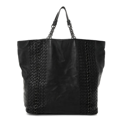 Bottega Veneta Nappa Intrecciato Tote Black 1 of 12