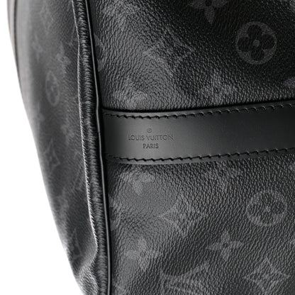Louis Vuitton Monogram Eclipse Keepall Bandouliere 55 5 of 12