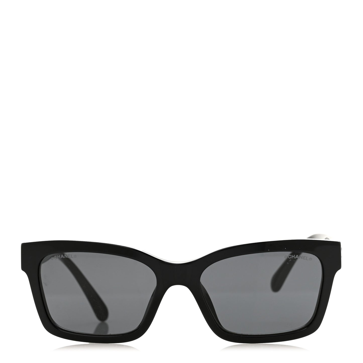Acetate Square Sunglasses 5417 Black