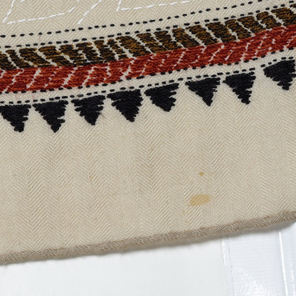 Hermes Cashmere Silk Carre Kantha Shawl 140 7 of 9