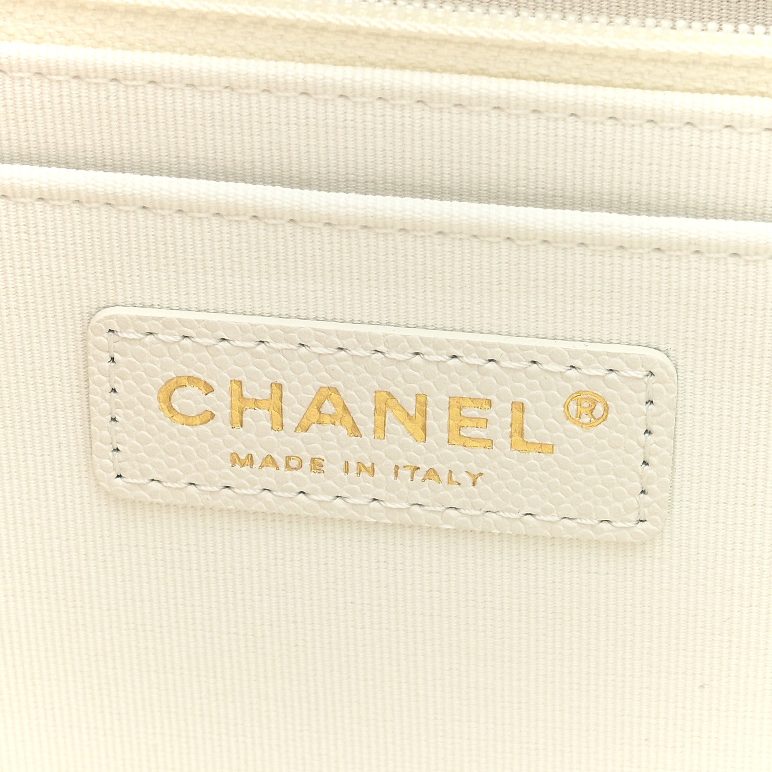 Chanel Caviar Quilted XXL Travel Flap Bag White 6 of 9